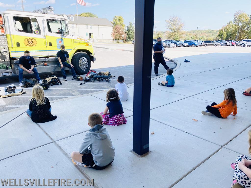 Fire Prevention Day 2020 at Wellsville Elementary School